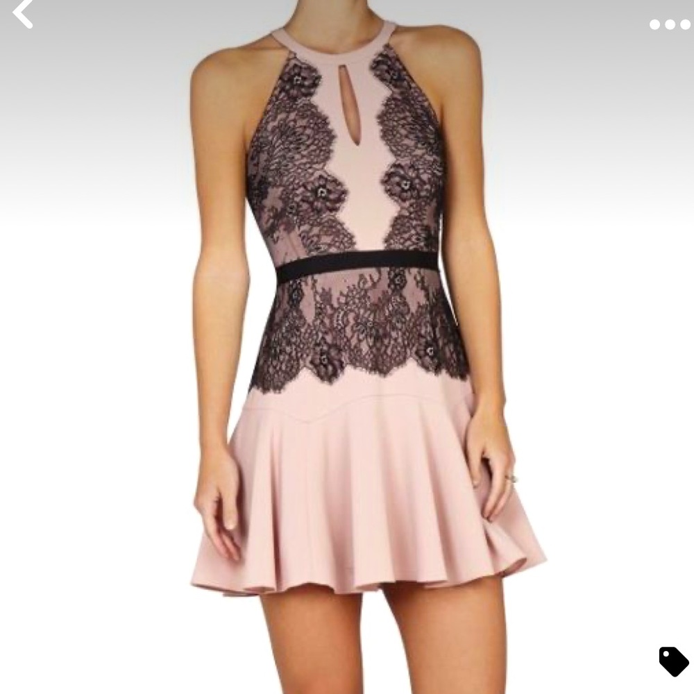 BCBG MAXAZRIA LEYLA LACE DRESS